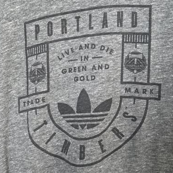 Adidas Portland Timbers T Shirt - Picture 1 of 2